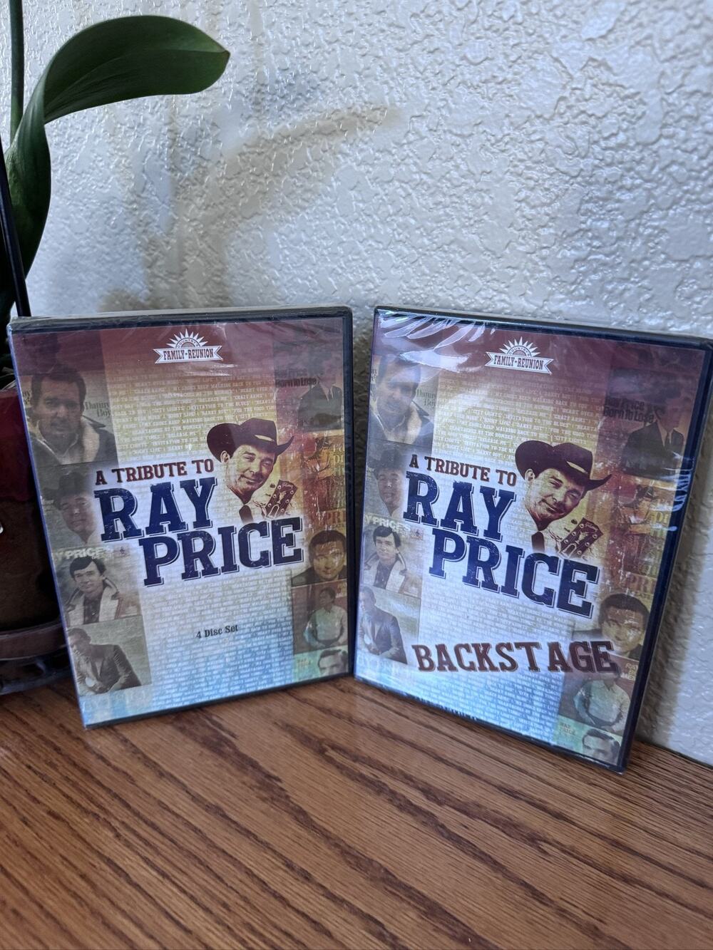 A Tribute to Ray Price & Backstage DVD 4 Disc Set Live & Backstage Gabriel